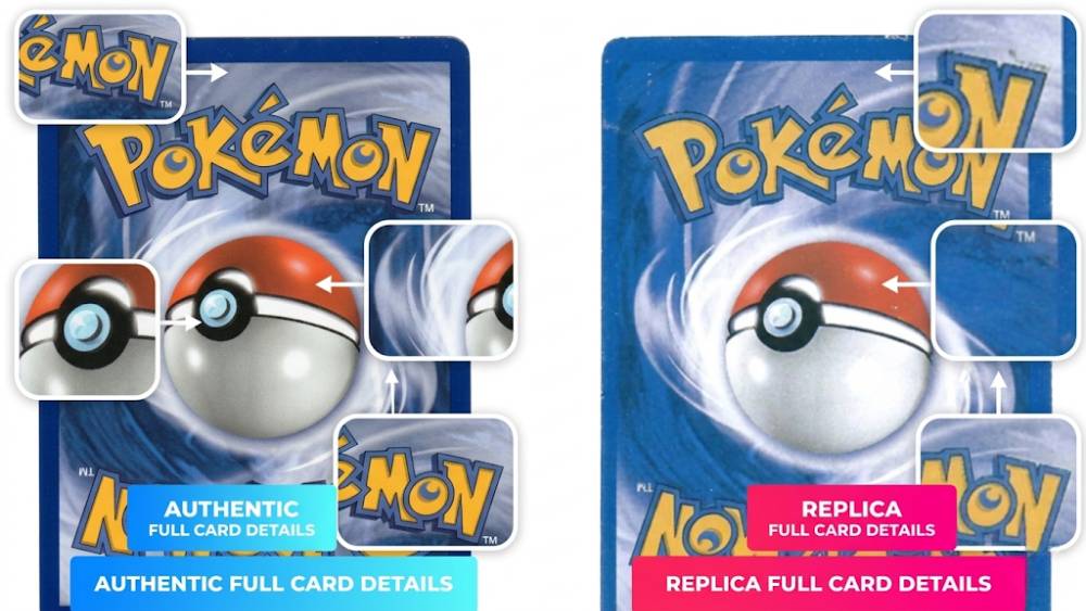 how to tell if japanese pokemon cards are fake